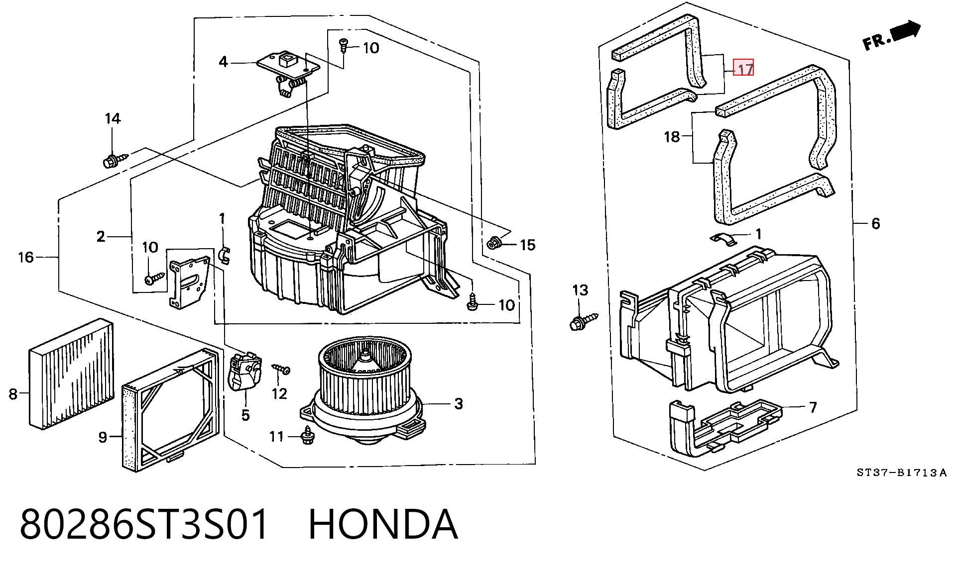 80286ST3S01 Honda