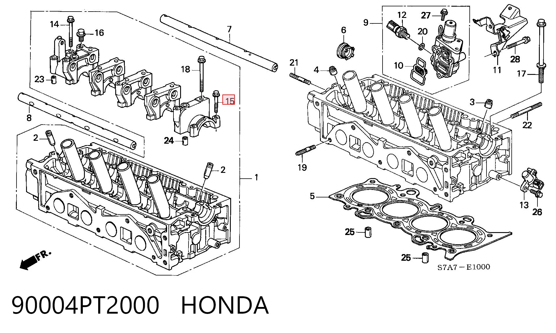 90004PT2000 Honda