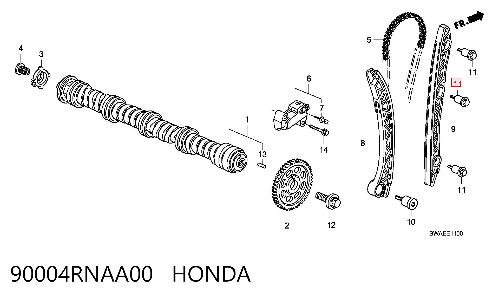 90004RNAA00 Honda