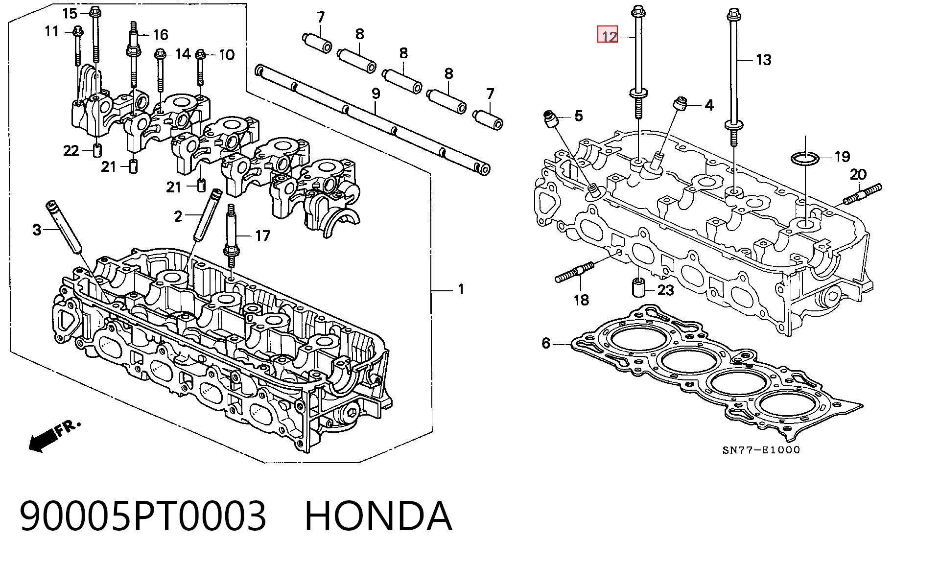 90005PT0003 Honda