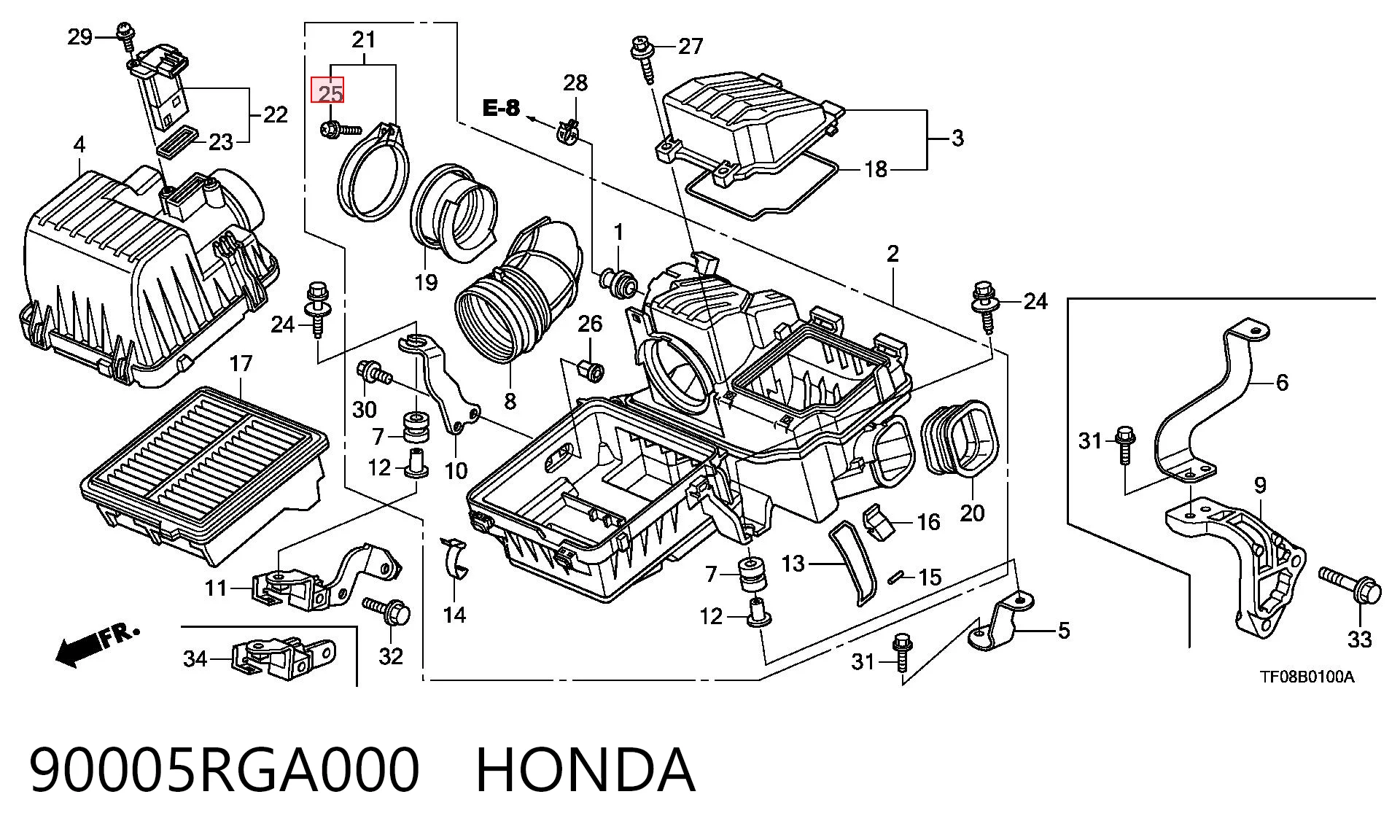 90005RGA000 Honda