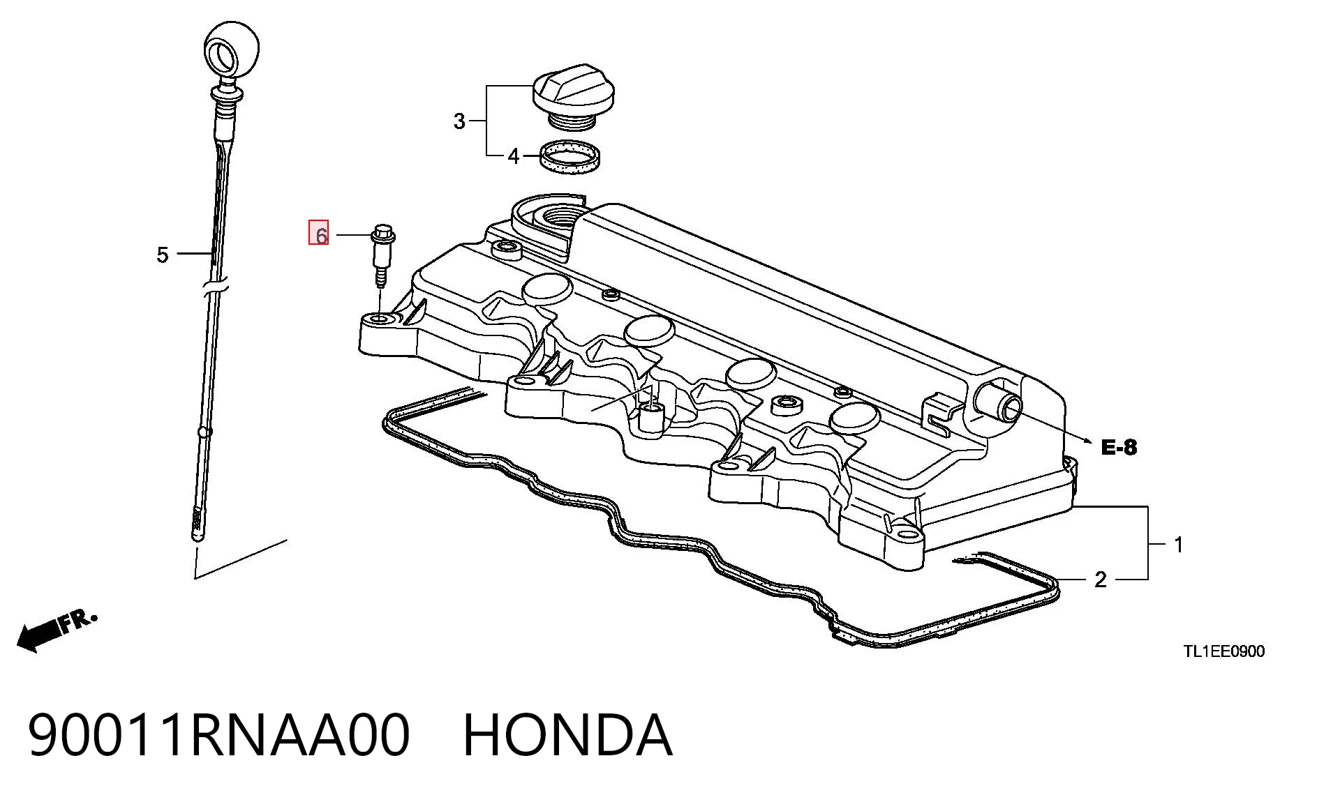 90011RNAA00 Honda 