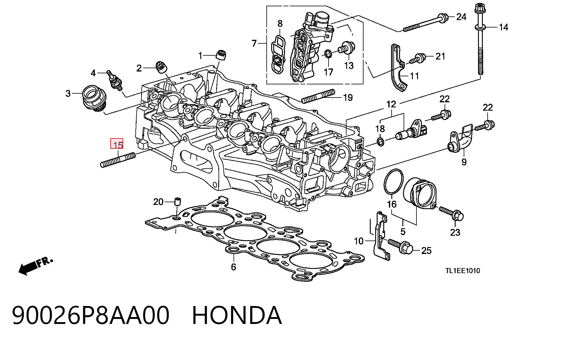 90026P8AA00 Honda