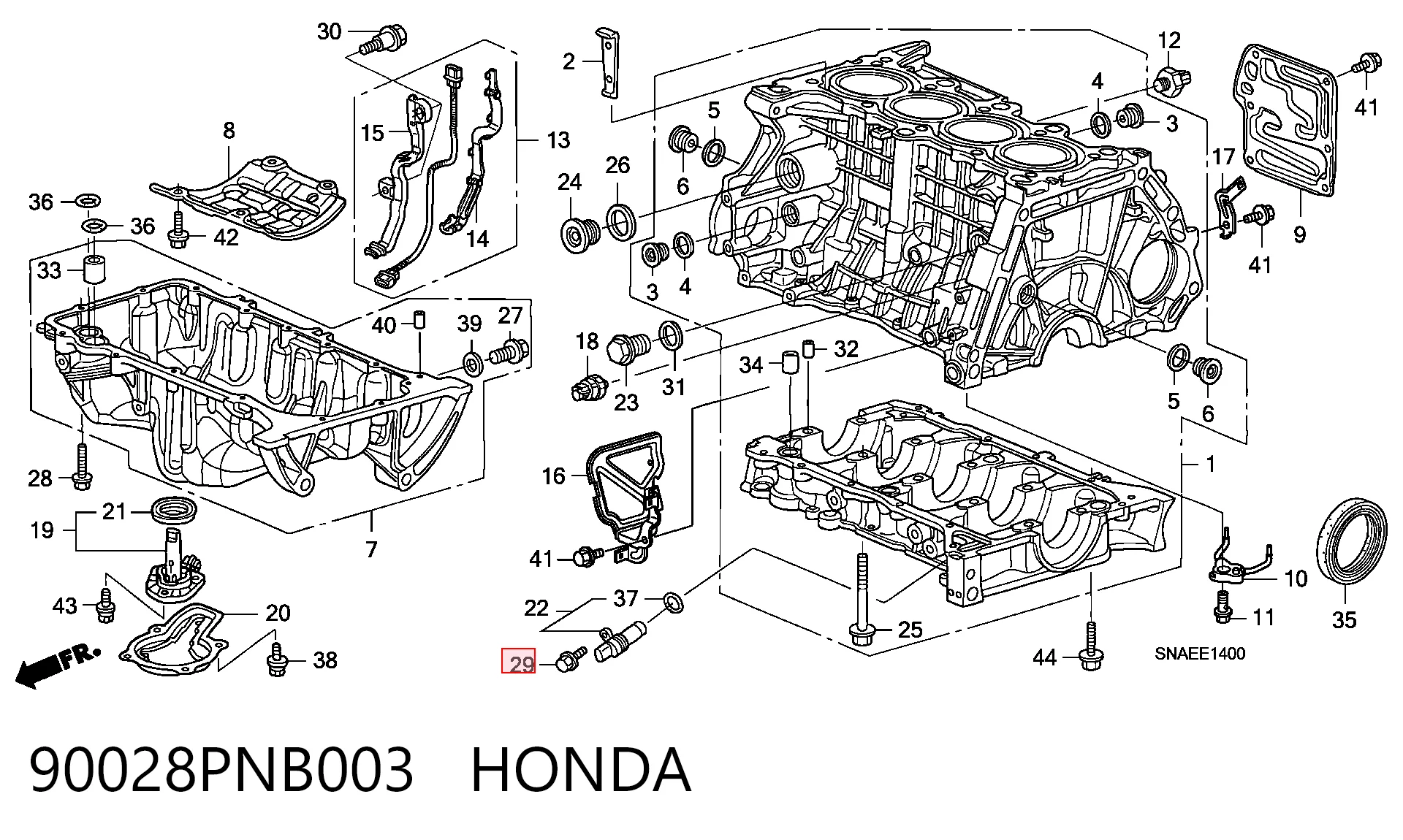 90028PNB003 Honda