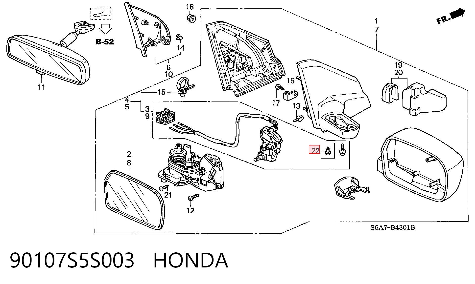 90107S5S003 Honda