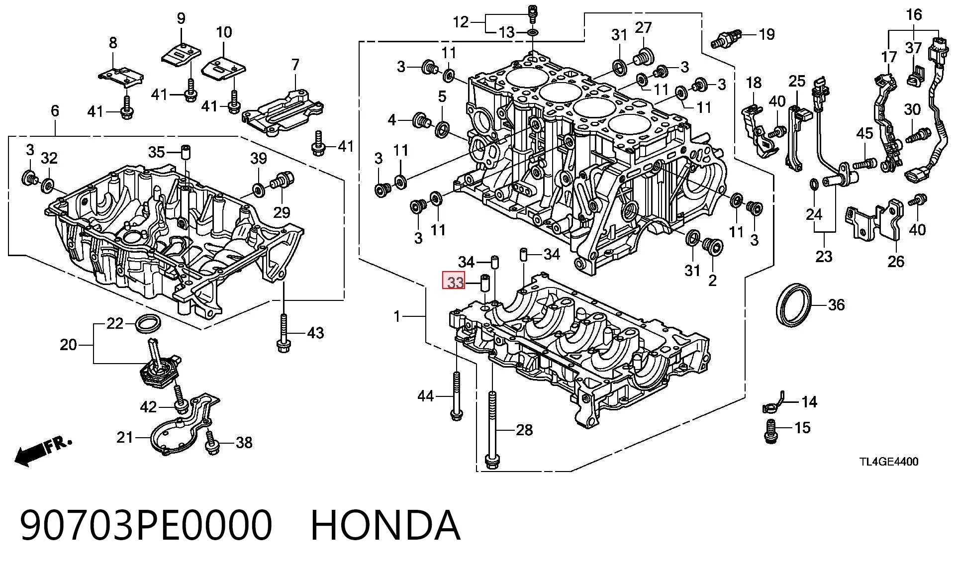90703PE0000 Honda