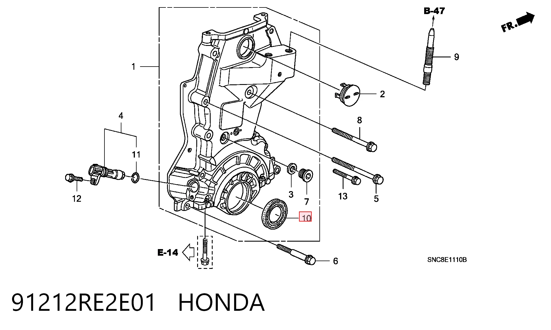 91212RE2E01 Honda