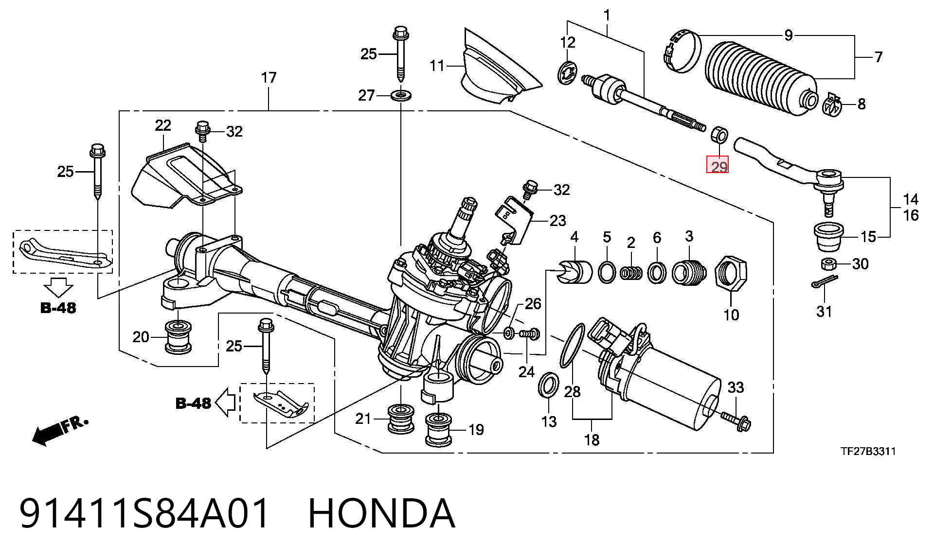 91411S84A01 Honda