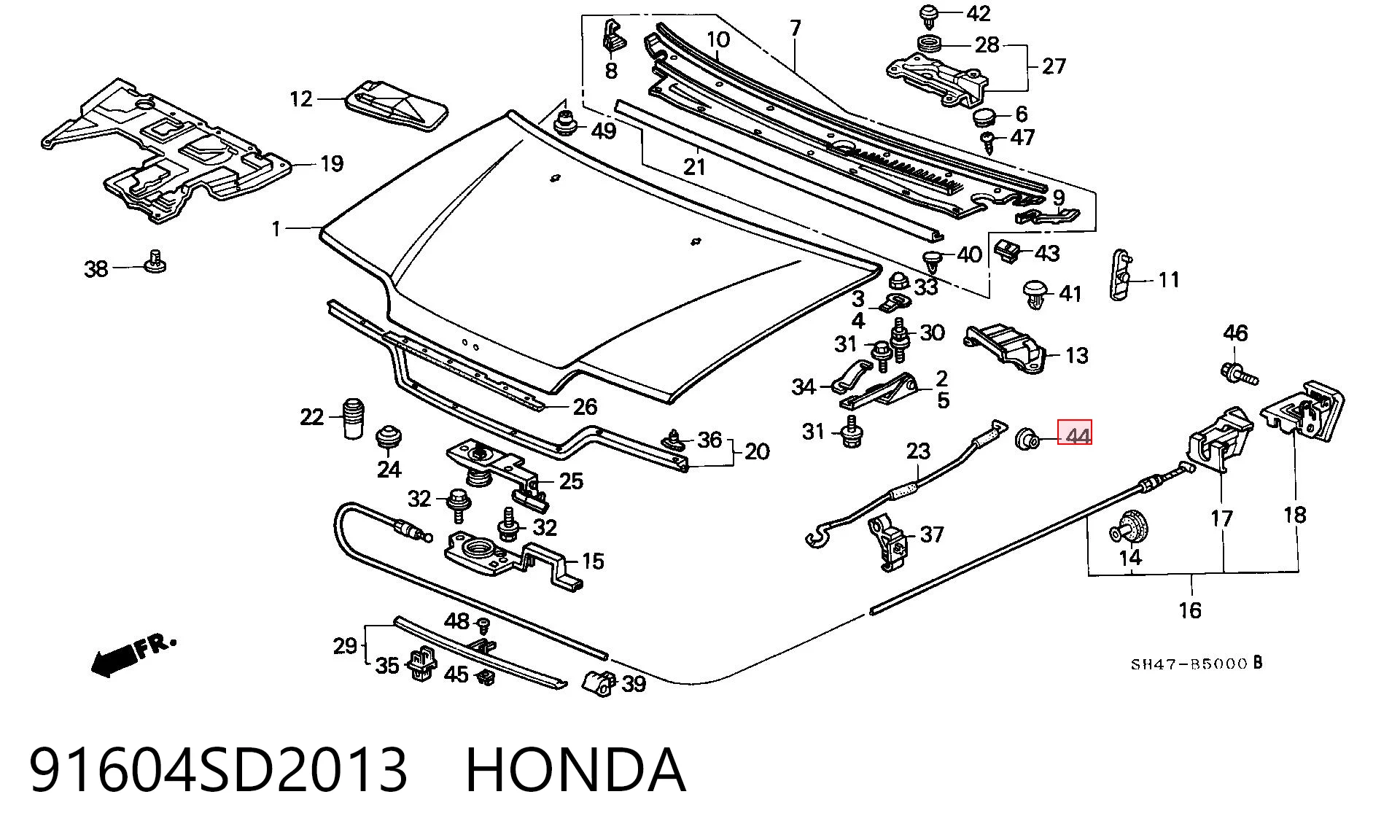 91604SD2013 Honda 