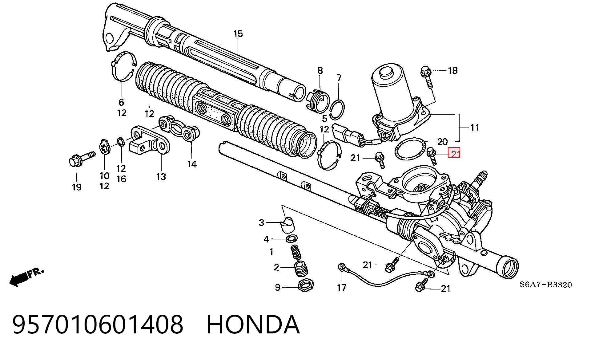 957010601408 Honda 