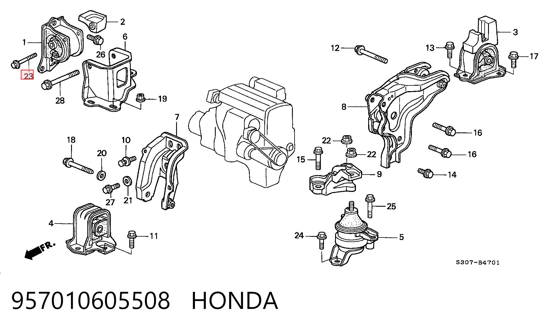 957010605508 Honda 