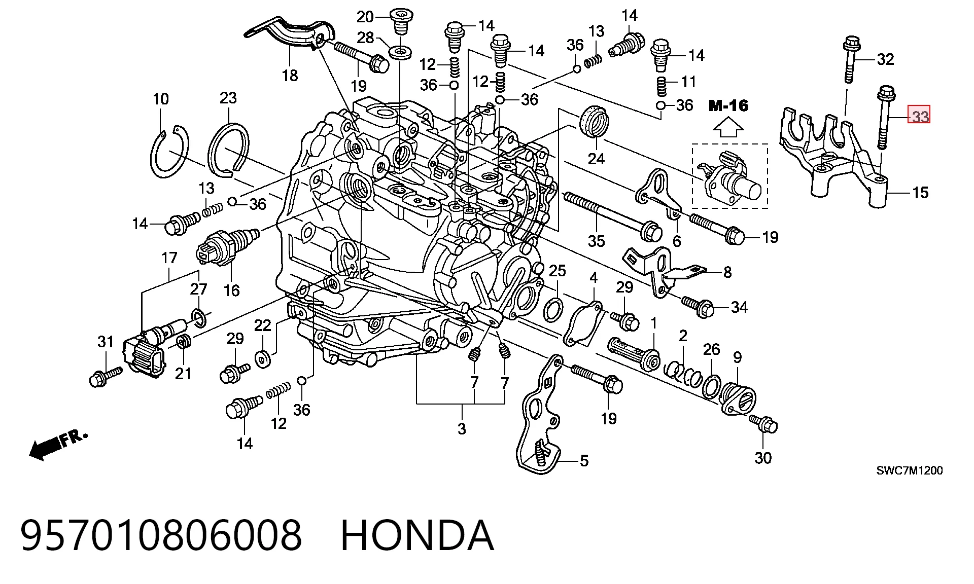 957010806008 Honda