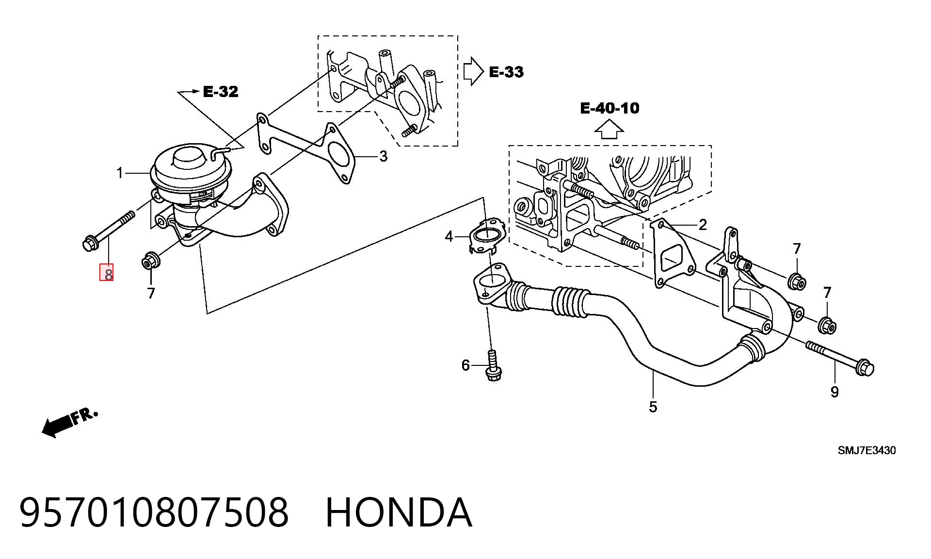 957010807508 Honda 
