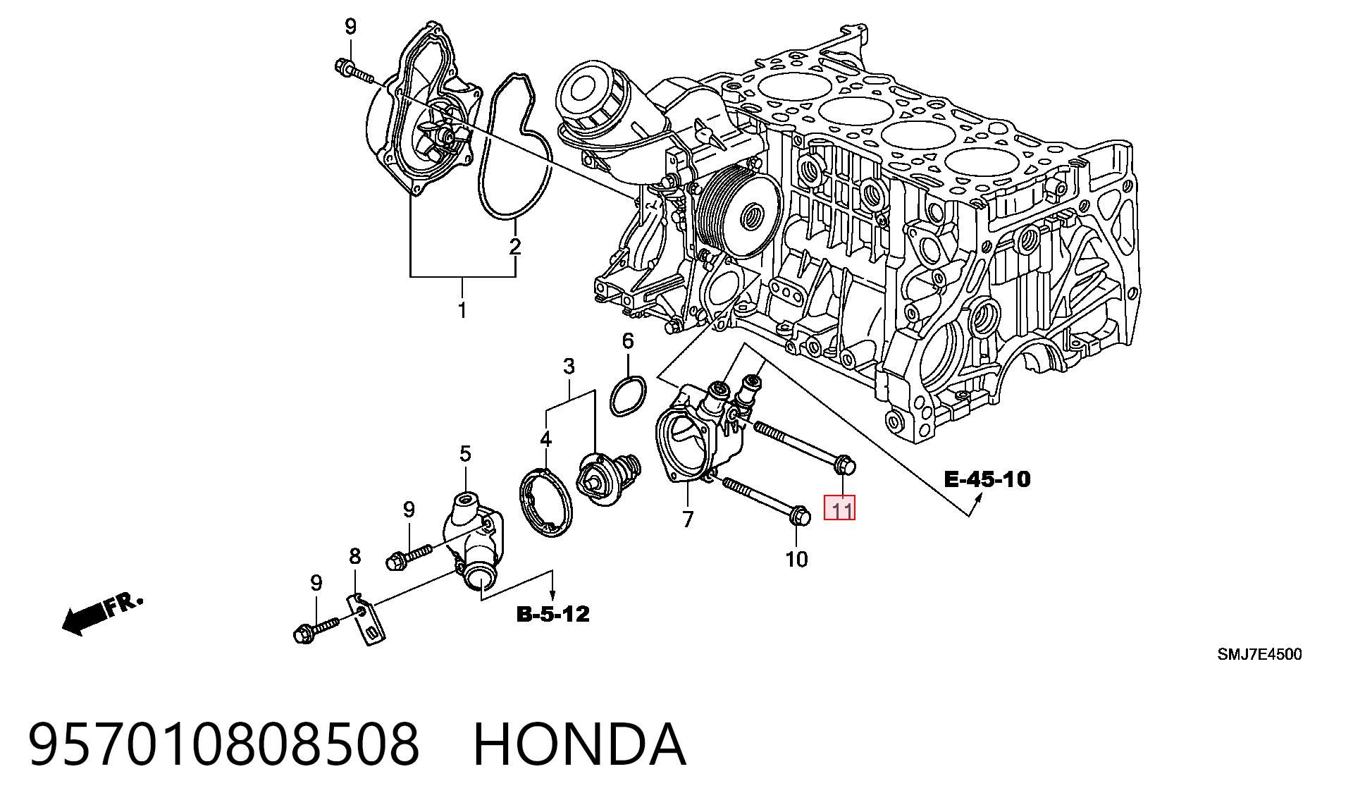 957010808508 Honda