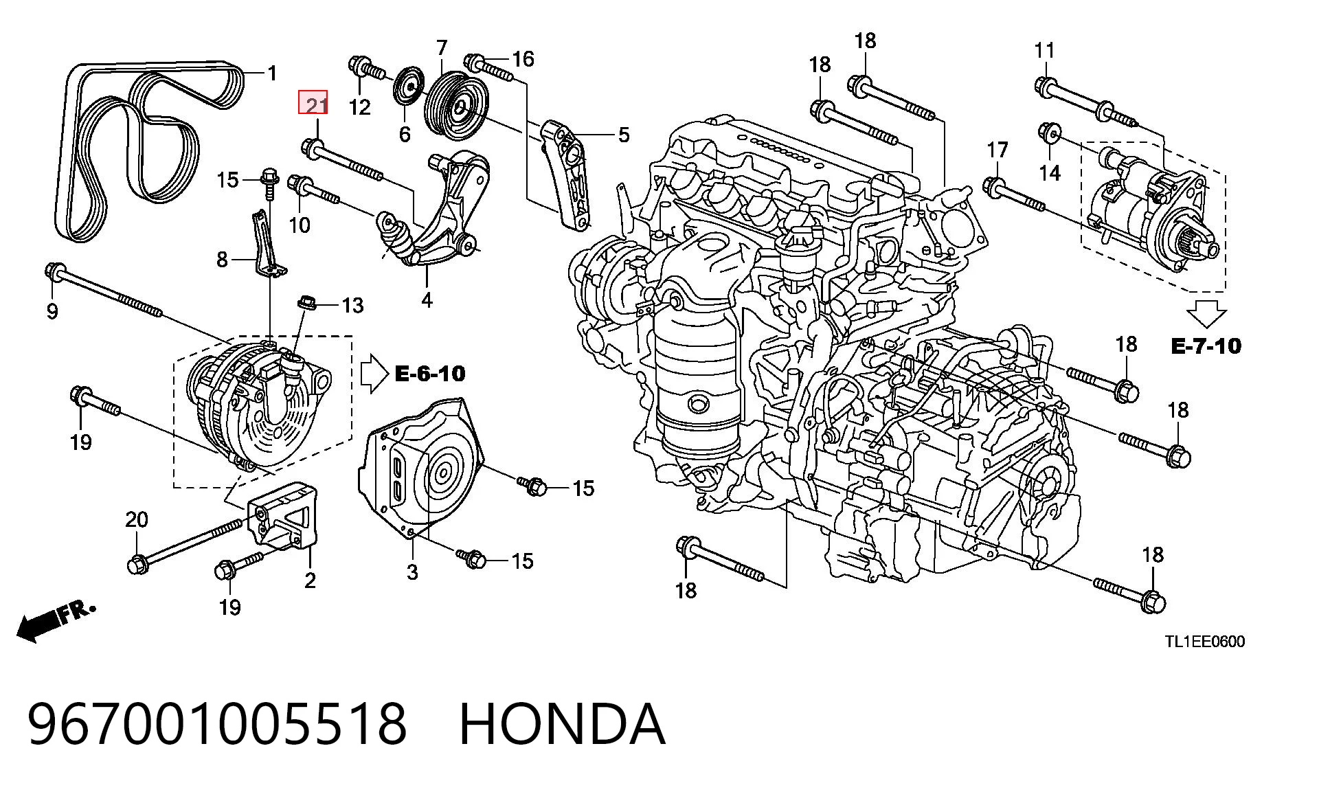 967001005518 Honda