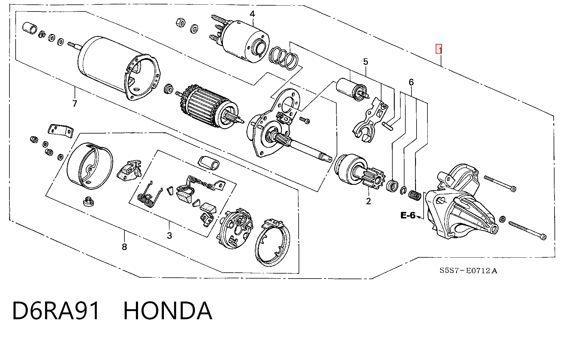Compre 31200PMHG010M5 VAG Motor de arranco