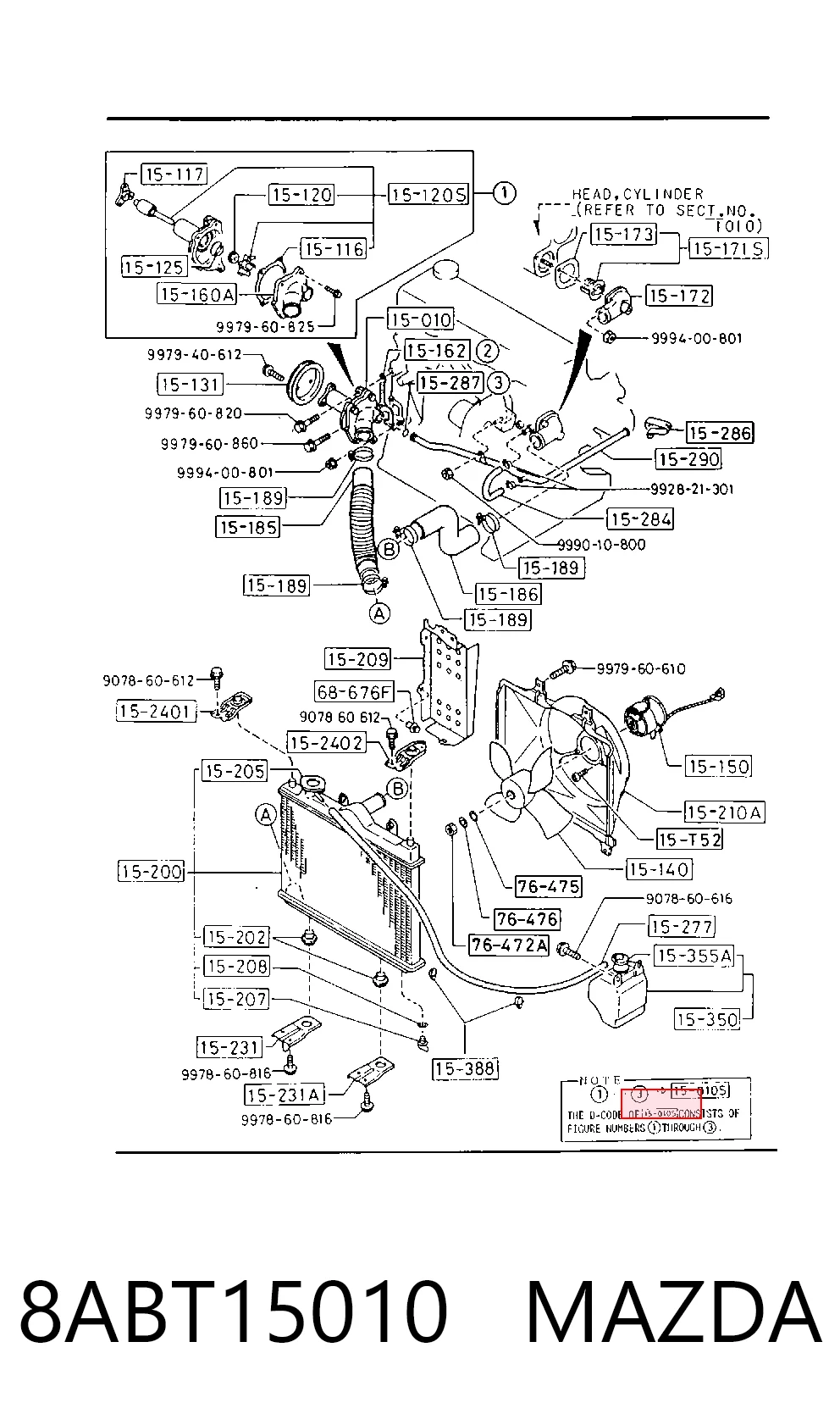 Compre Bomba de água (bomba) de esfriamento Mazda 323 