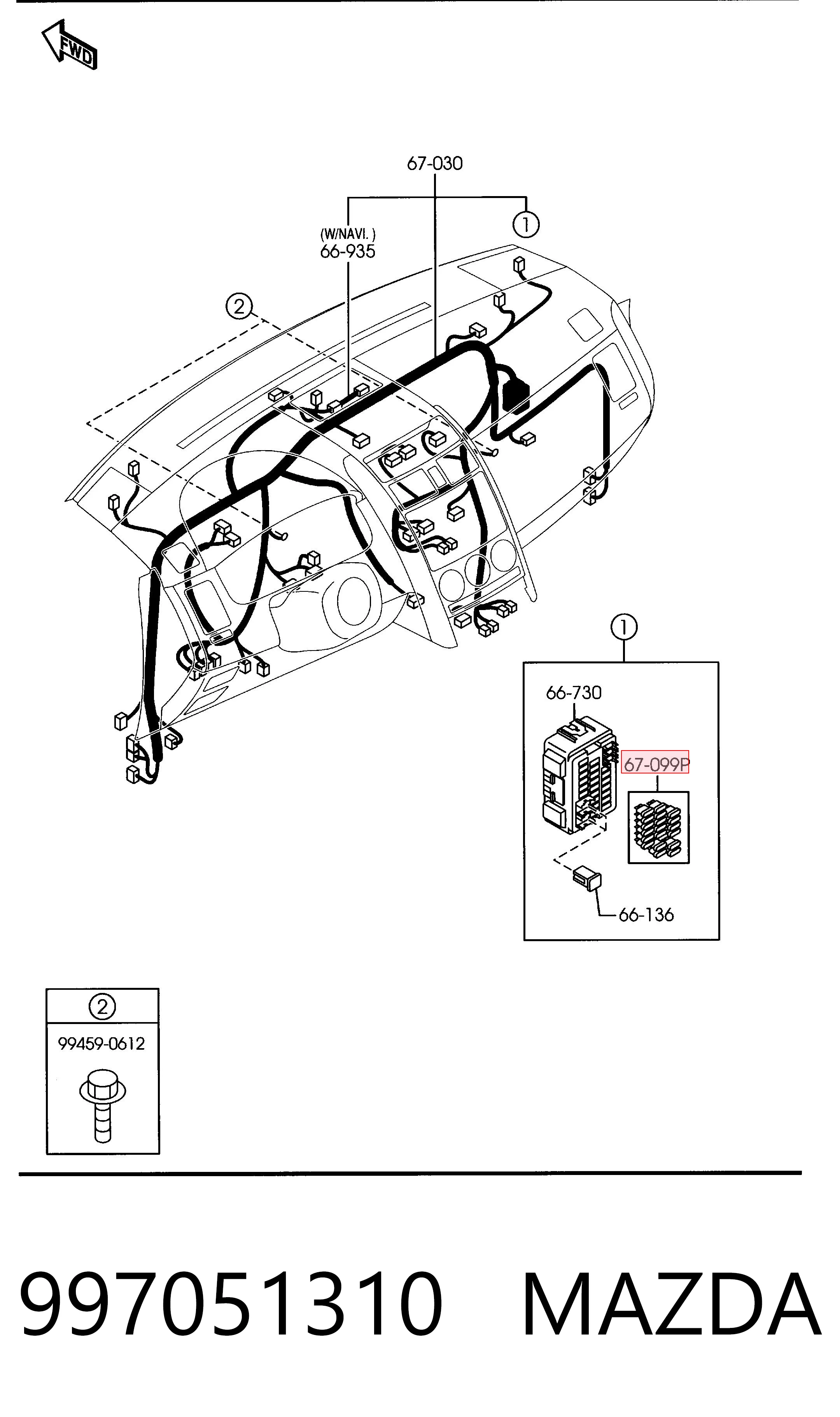 997051310 Mazda