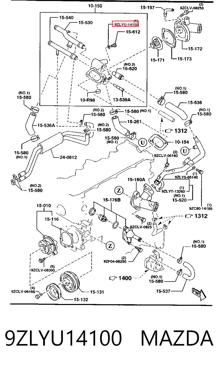 9ZLYU14100 Mazda