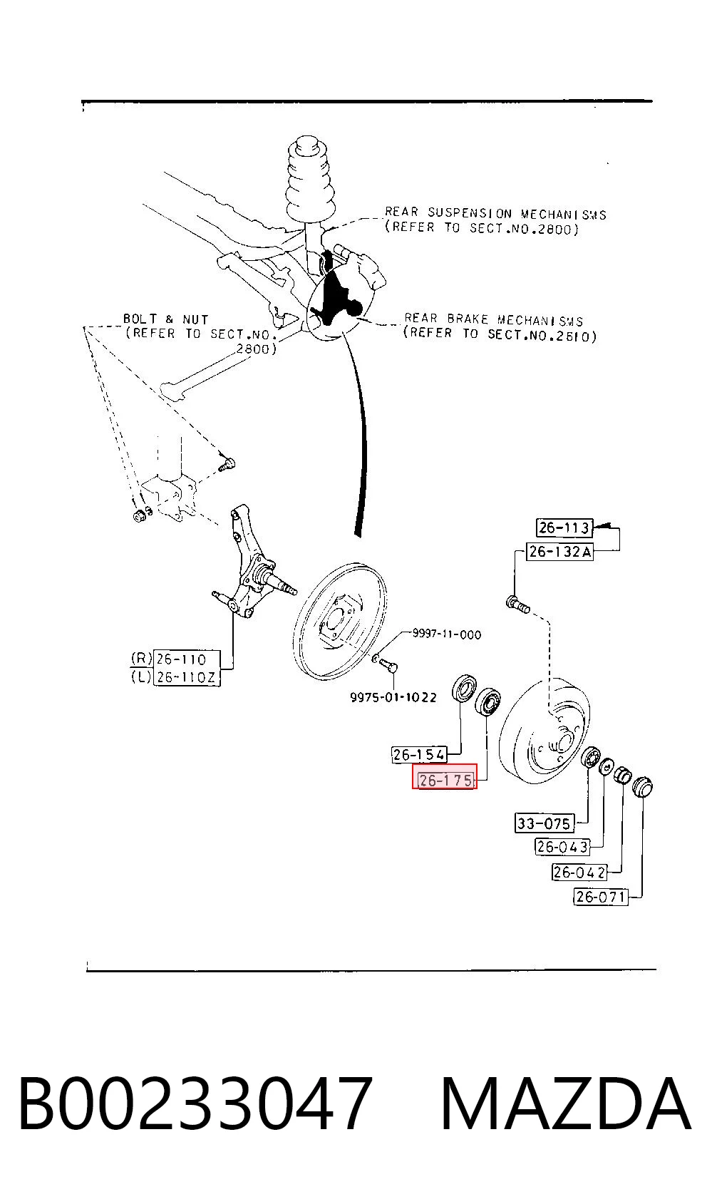 B00233047 Mazda