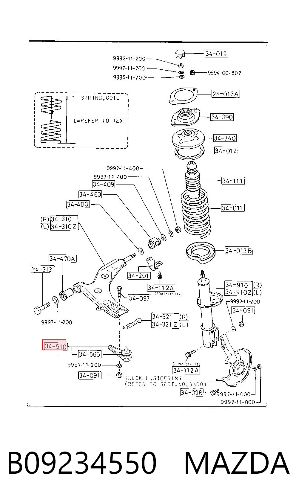 B09234550 Mazda