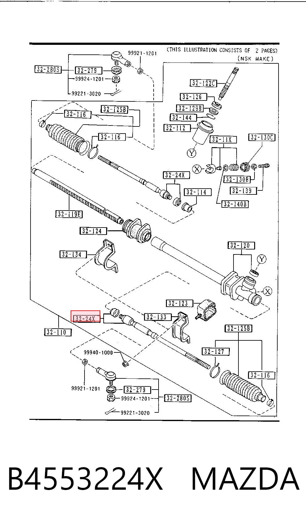 Tração de direção Mazda 323 preço, a partir de 8,51 USD