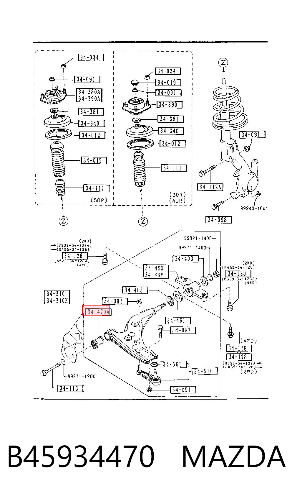 B45934470 Mazda