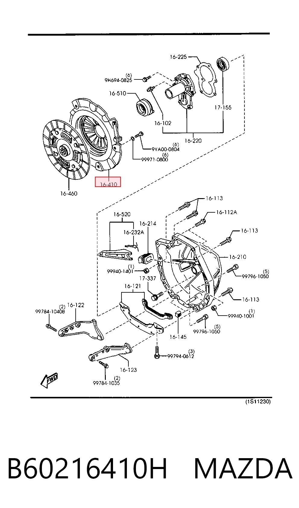 Cesta de embraiagem Hyundai/Kia K01616410 preço, a partir de 59,39 USD