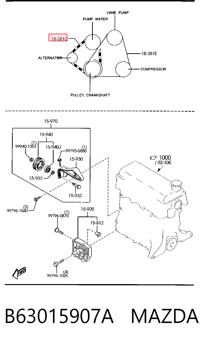 B63015907A Mazda
