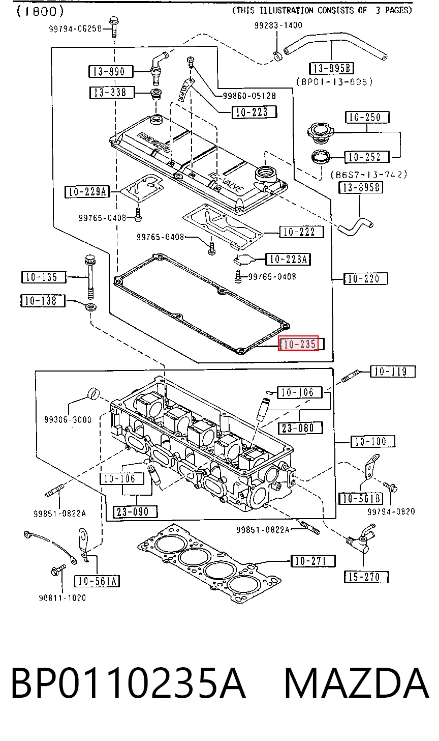 BP0110235A Mazda