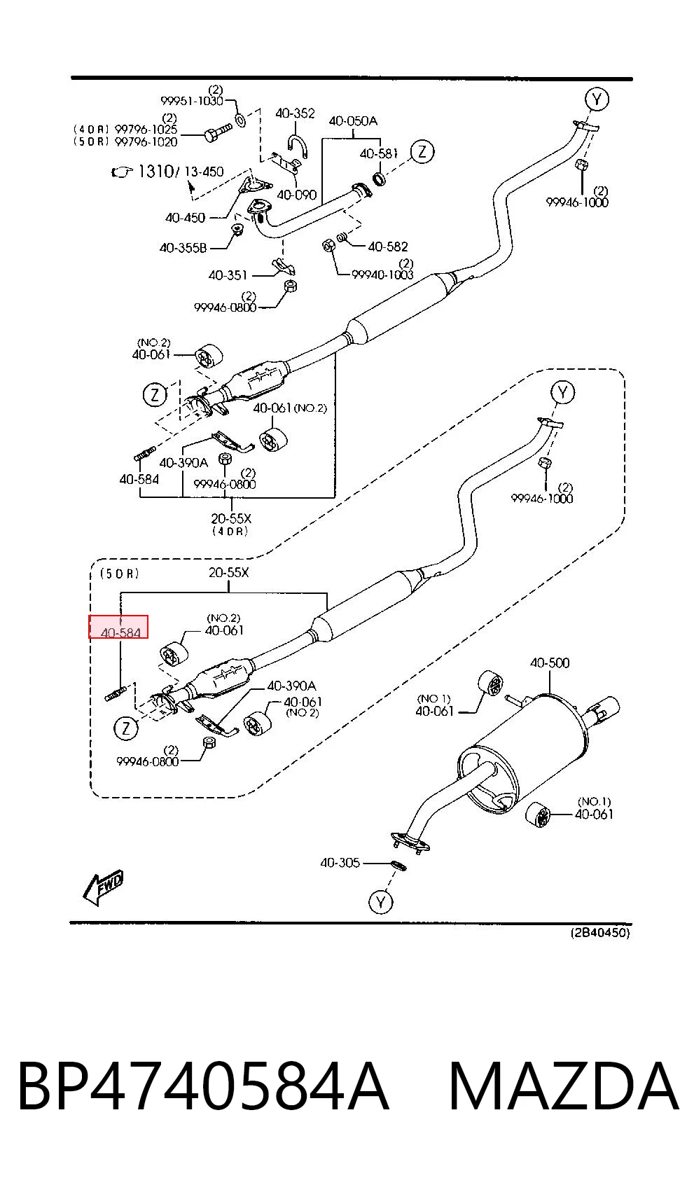 BP4740584A Mazda