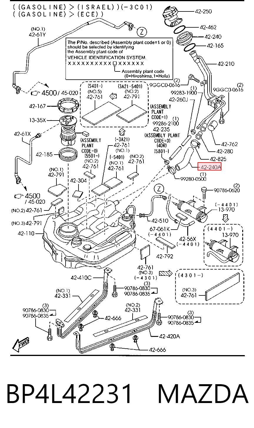 BP4L42231 Mazda