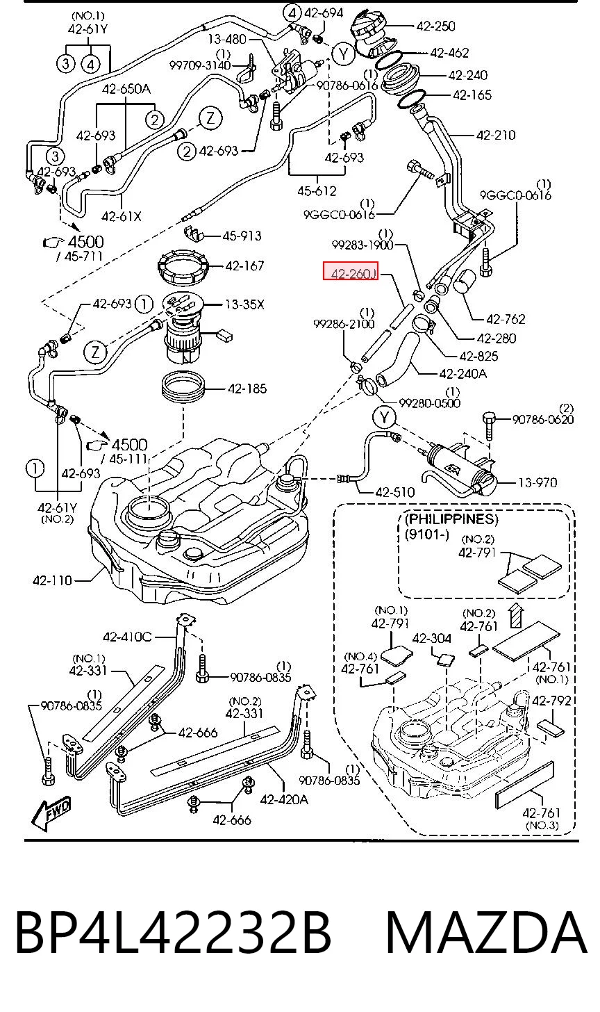 BP4L42232B Mazda