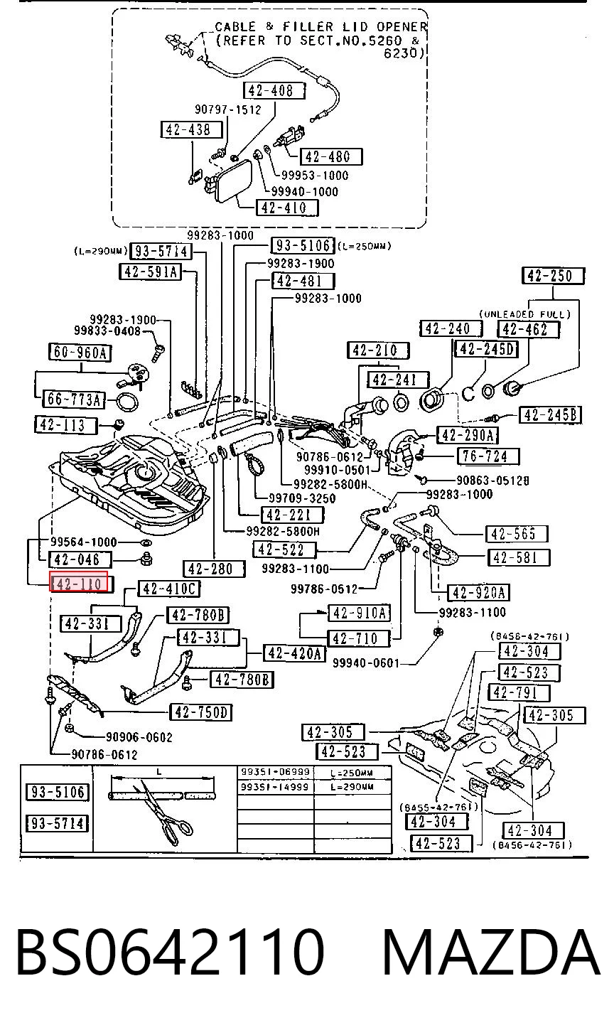 BS0642110 Mazda