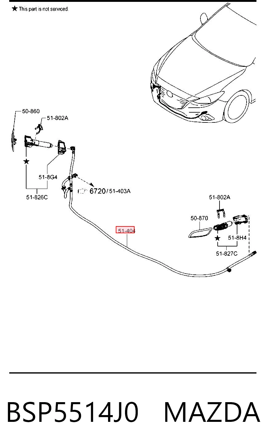 BSP5514J0 Mazda