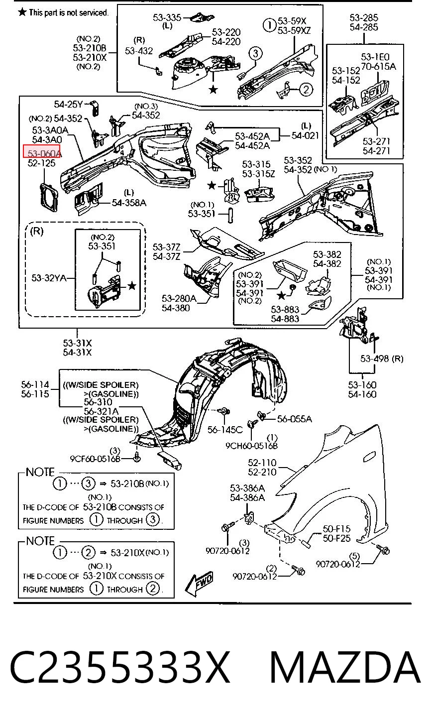 C2355333X Mazda