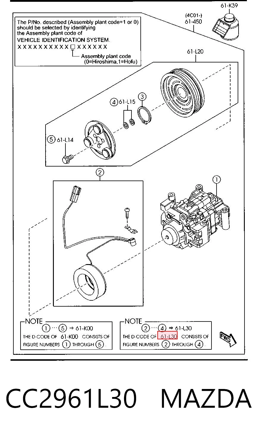 CC2961L30 Mazda