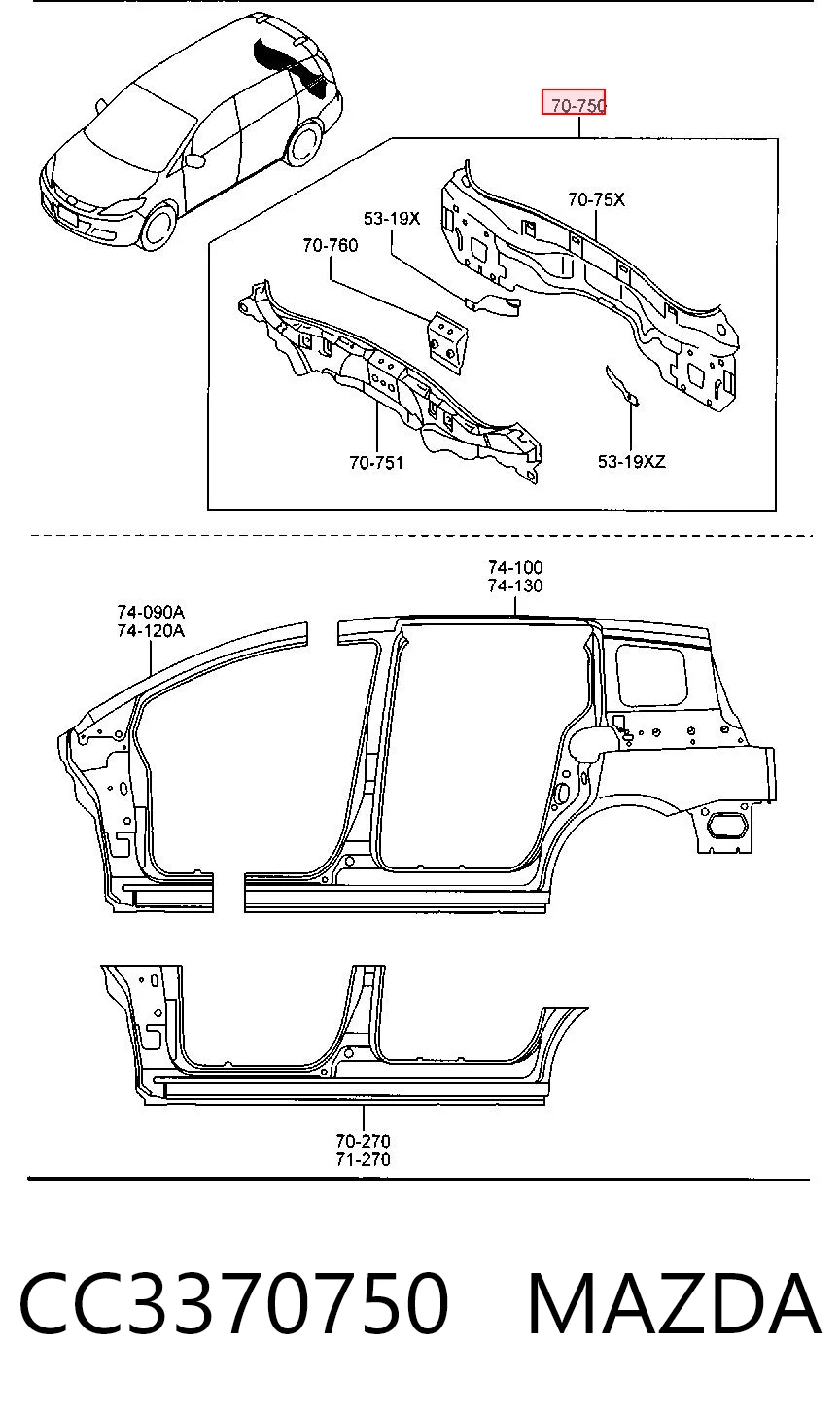 CC3370750 Mazda