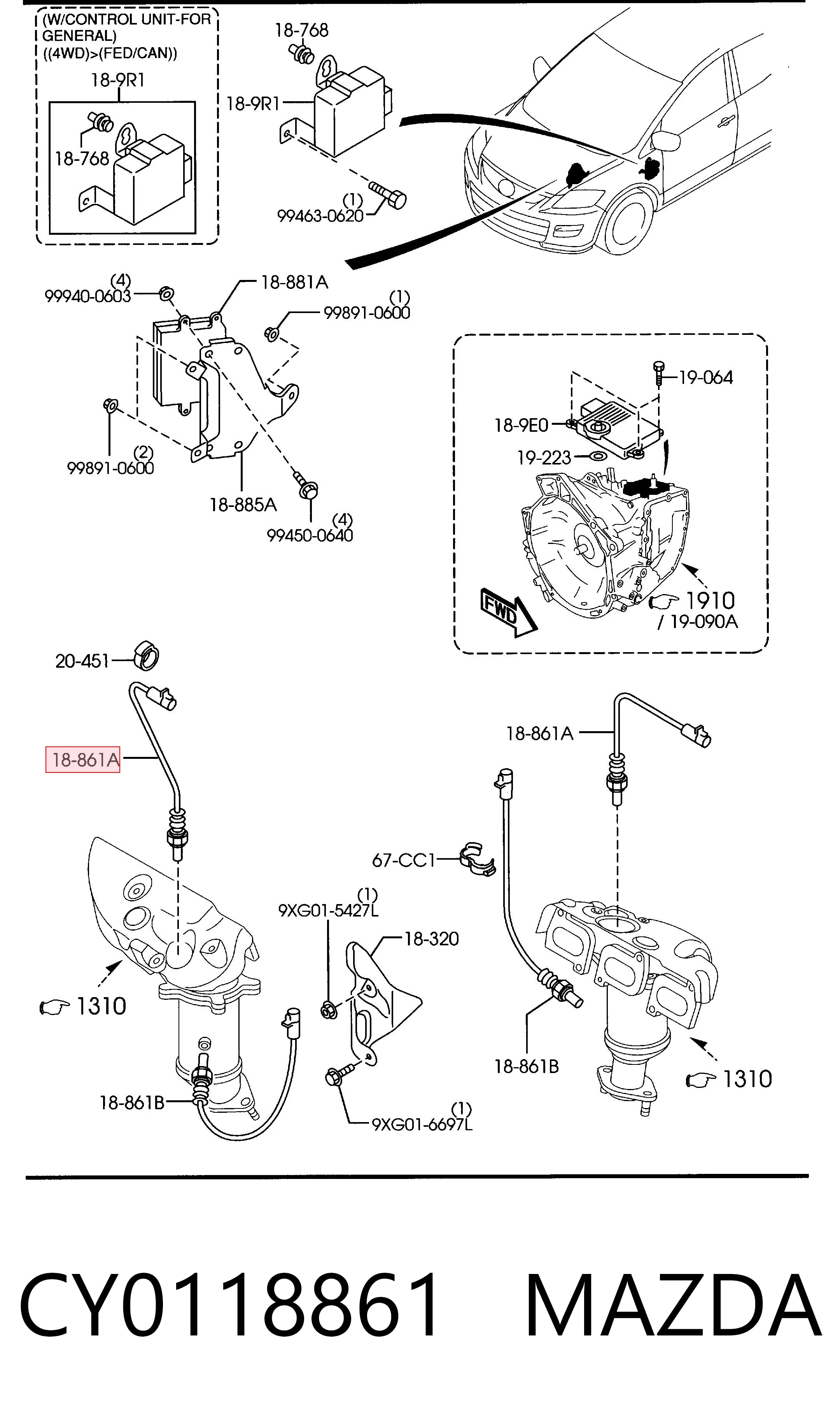 CY0118861 Mazda