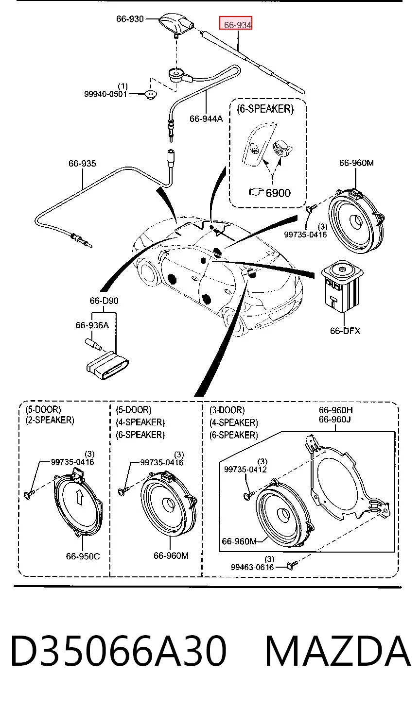 D35066A30 Mazda
