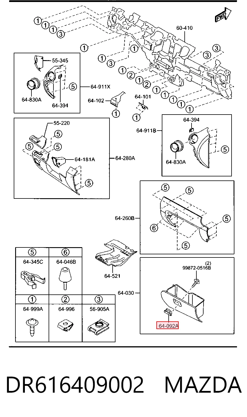 DR616409002 Mazda