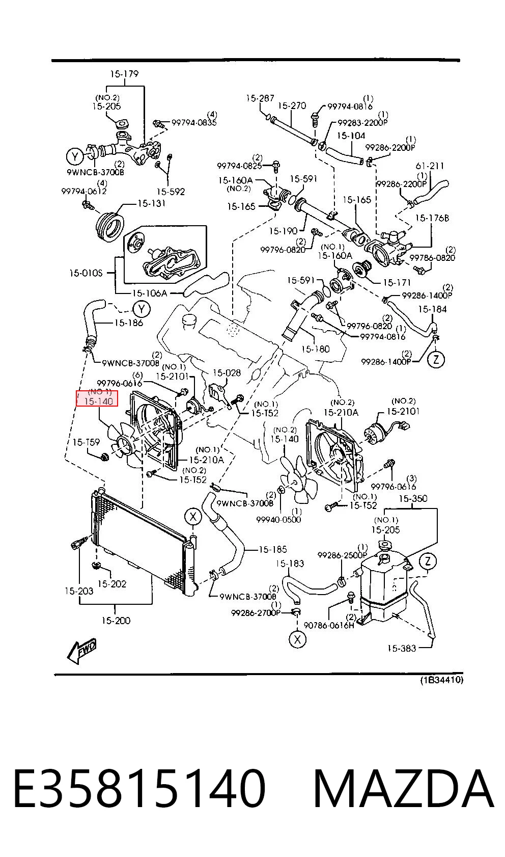 E35815140 Mazda
