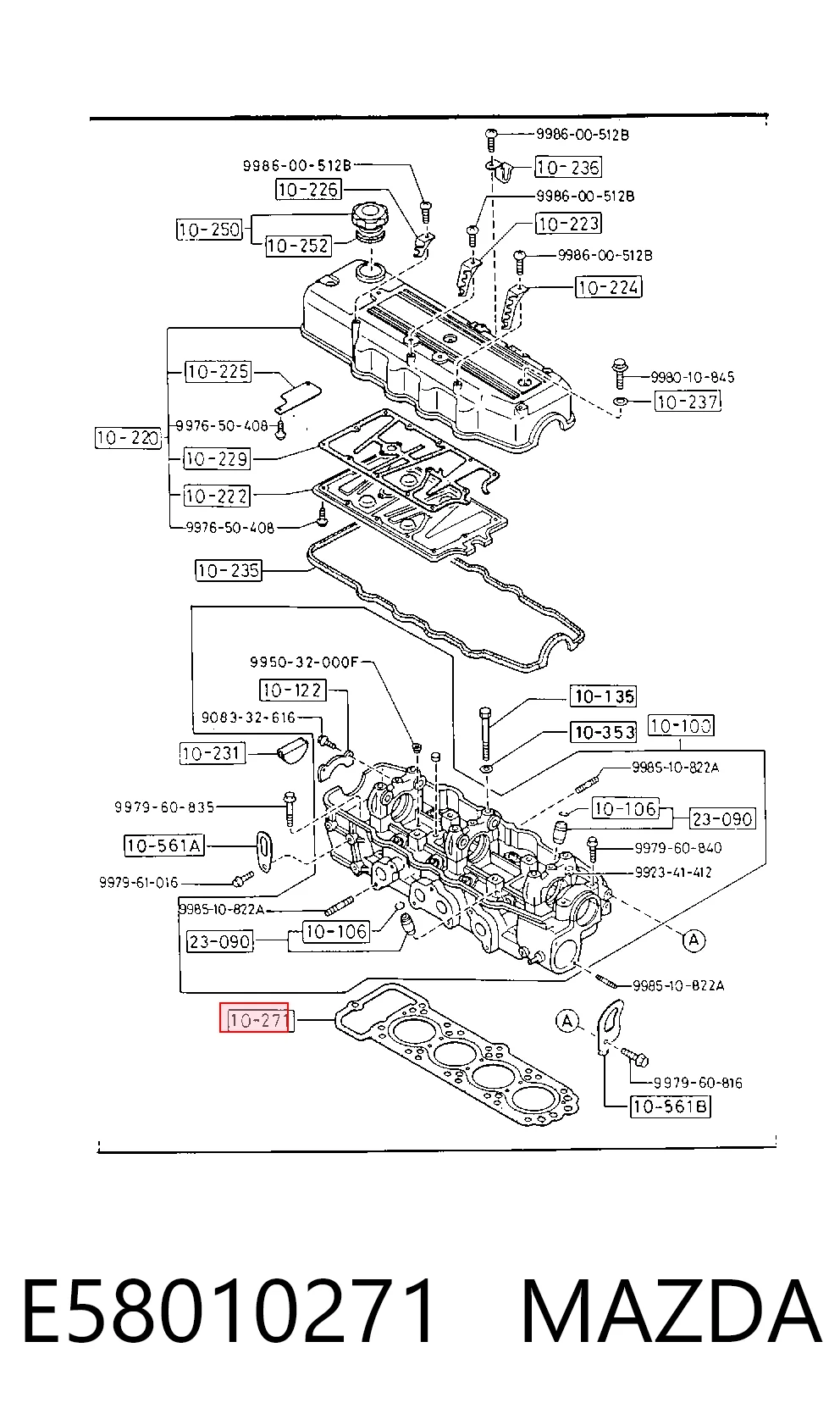 E58010271 Mazda