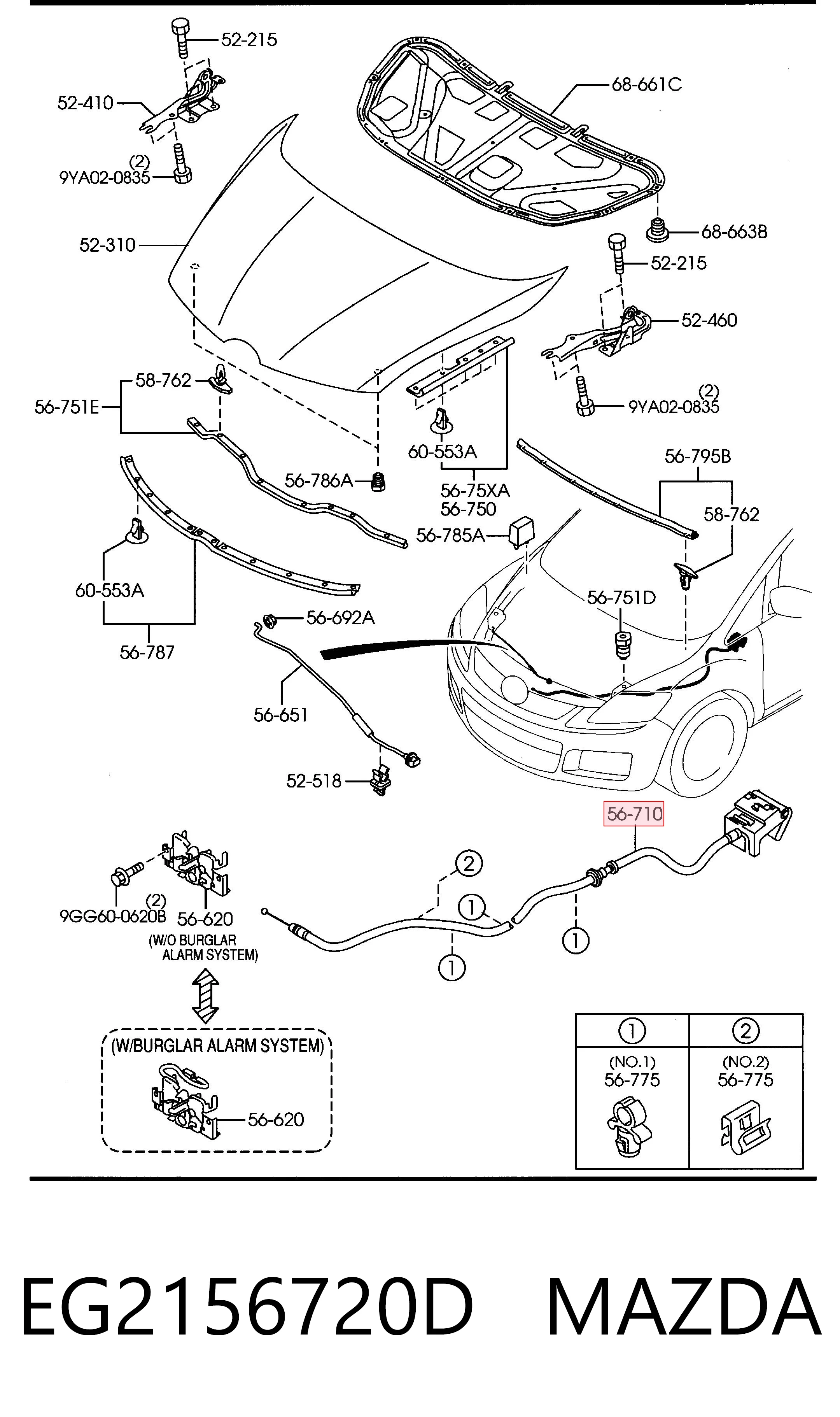 EG2156720D Mazda