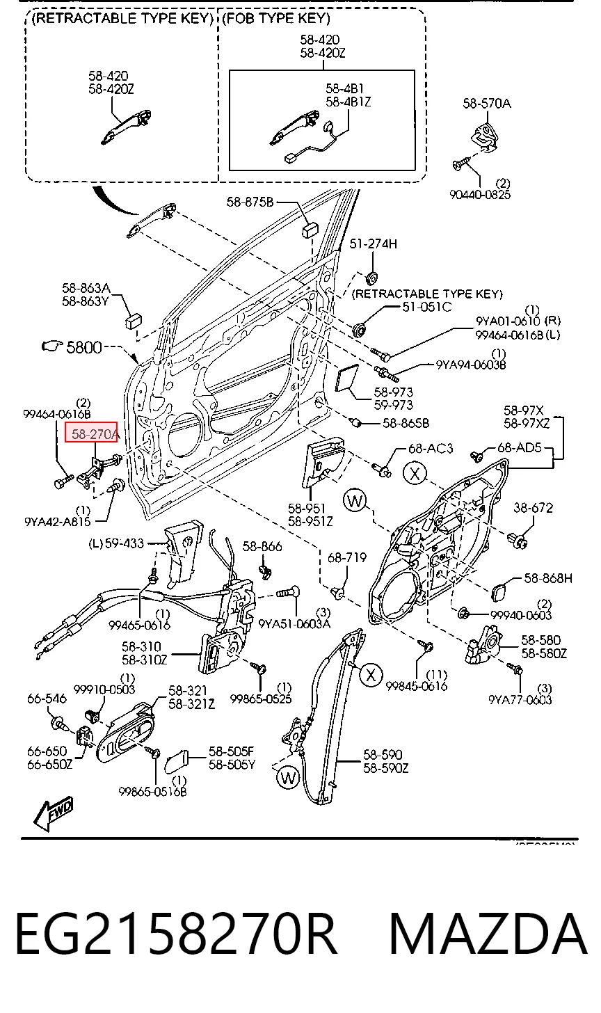 EG2158270R Mazda