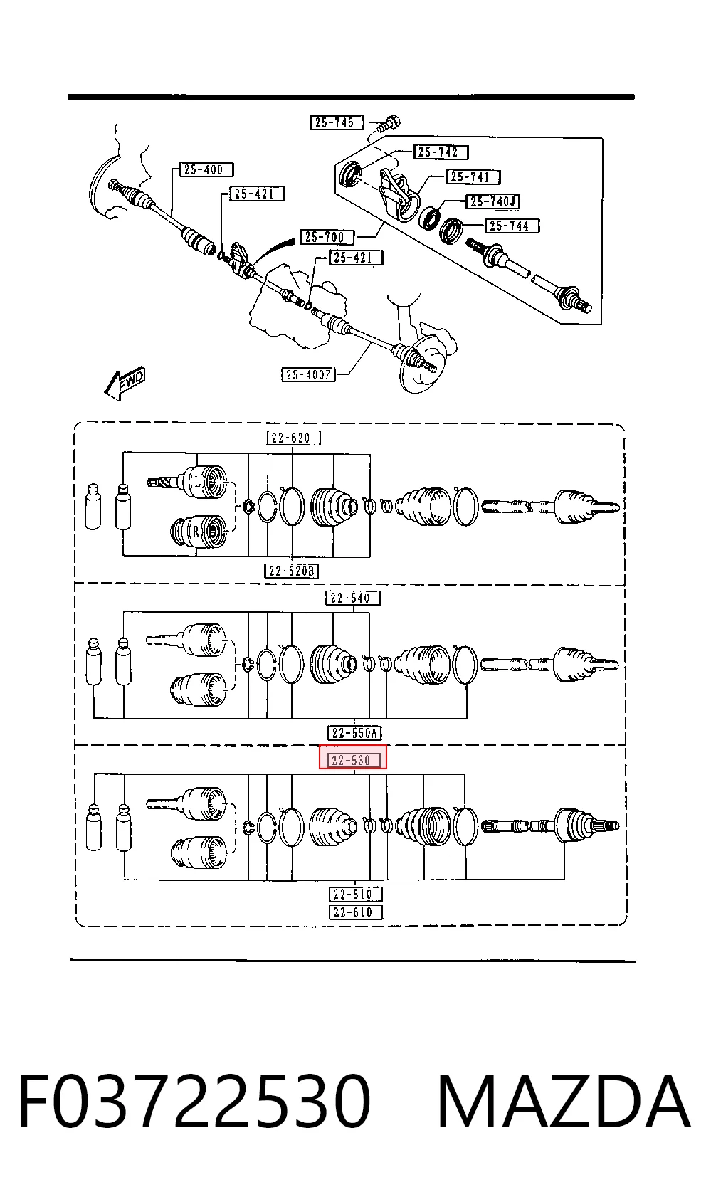 Compre Bota de proteção externa de junta homocinética do semieixo dianteiro Mitsubishi Lancer 5