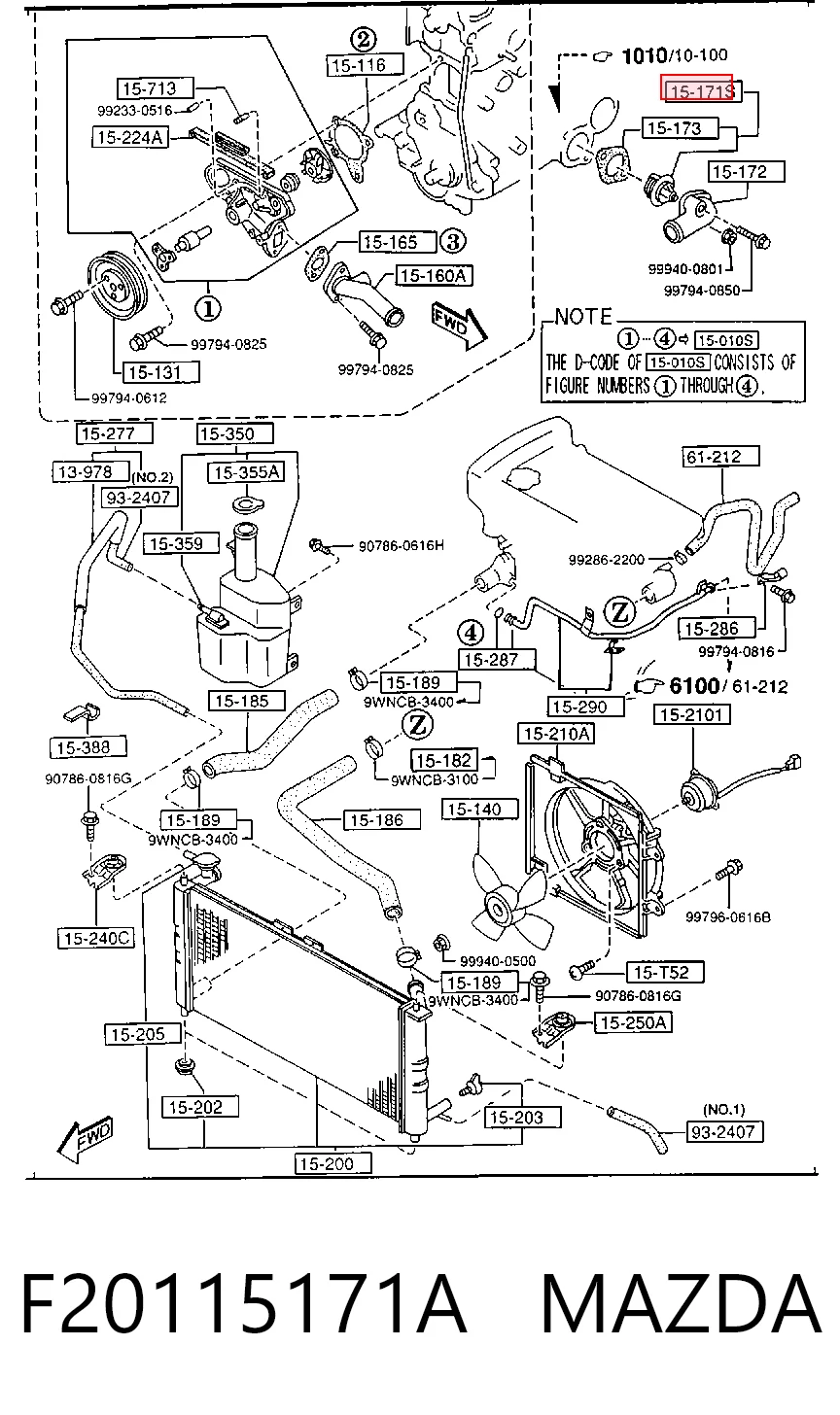 F20115171A Mazda