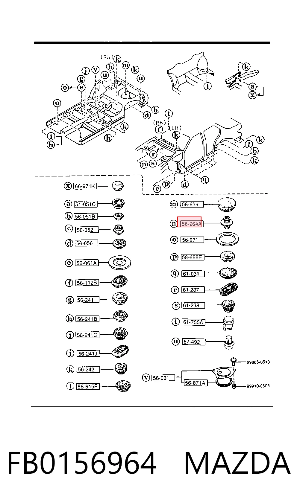 FB0156964 Mazda