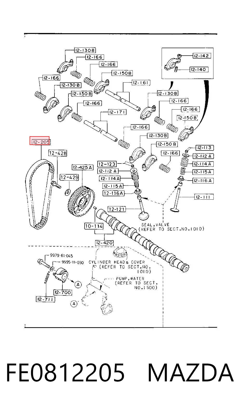 FE0812205 Mazda