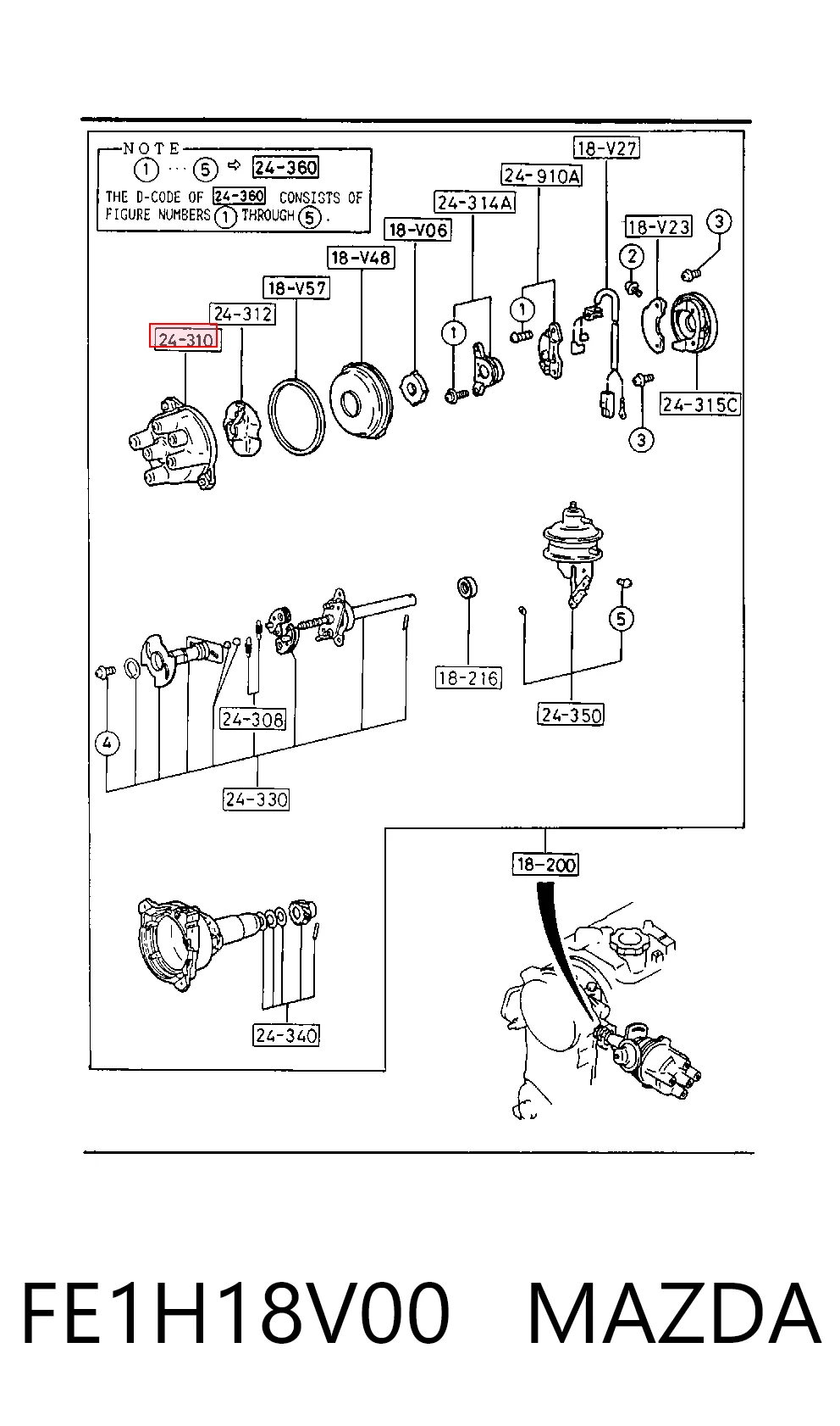FE1H18V00 Mazda